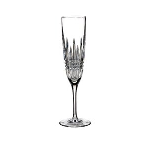 Lismore Diamond Flute Glass