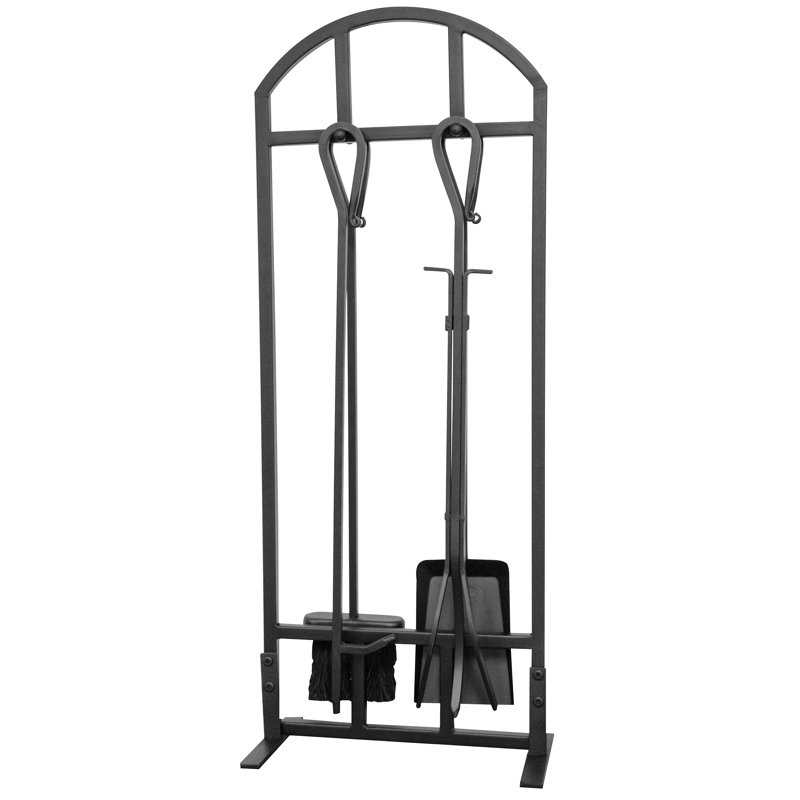 Uniflame Mission 5 Piece Steel Fireplace Tool Set Wayfair