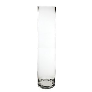 Glass Cylinder Wedding Lobby Floor Vase