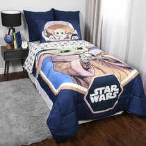 Multi-Color Star Wars Comforter Millennium Falcon Twin 