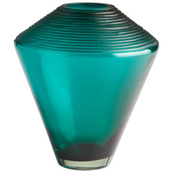 Orren Ellis Fiorelli European Mouth Blown Lead Free Crystal Jet Table Vase Wayfair
