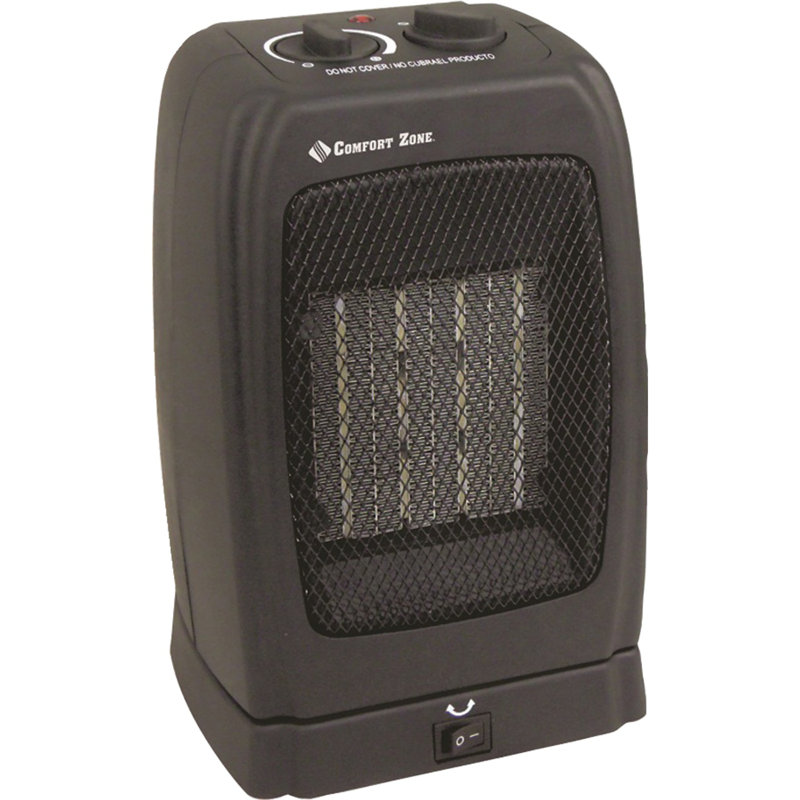 Comfort Zone Electric Fan Compact Heater Wayfair