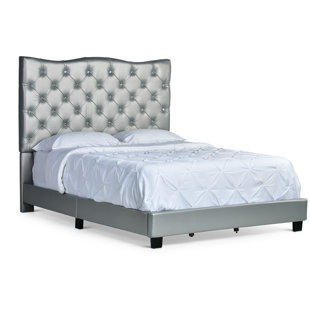 Dawkins Upholstered Panel Bed by House of Hampton