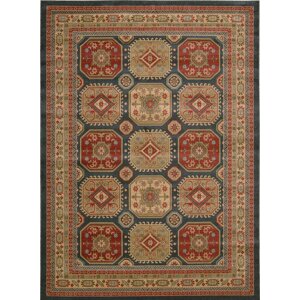 Quoizel Gold/Red Area Rug