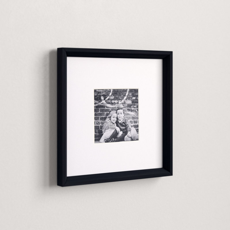 Three Posts Waldenburg Wide Border Matted Gallery Picture Frame