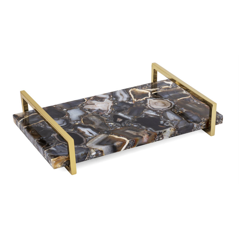 Imax Nakasa Agate Decorative Serving Tray