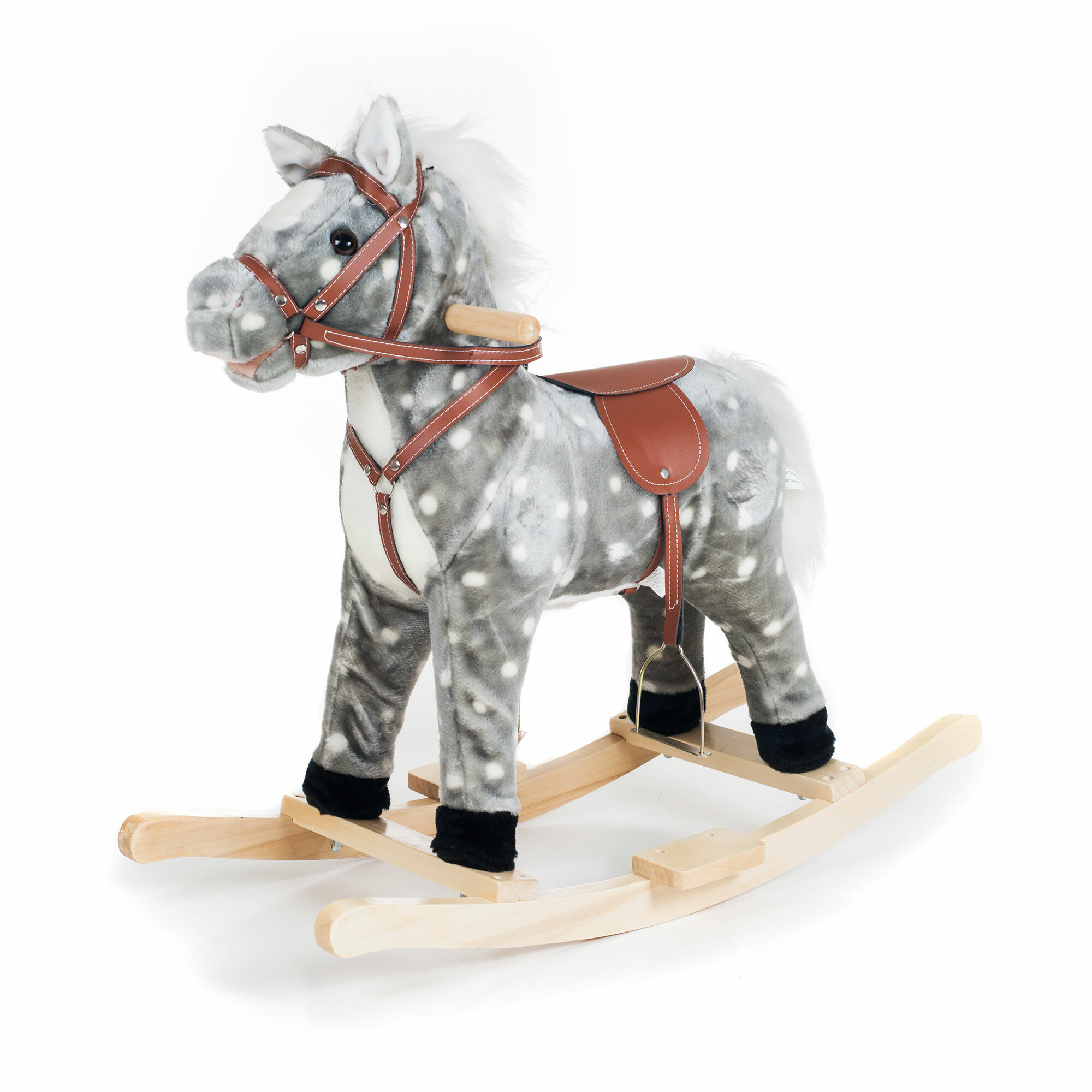 Details about   Rocking horse Hailey from solid pine 