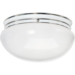 2-Light Flush Mount