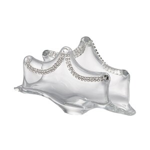 Italian Glass Napkin Holder