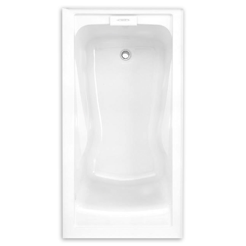 American Standard Evolution 60" x 32" Alcove Soaking Fiberglass Bathtub ...