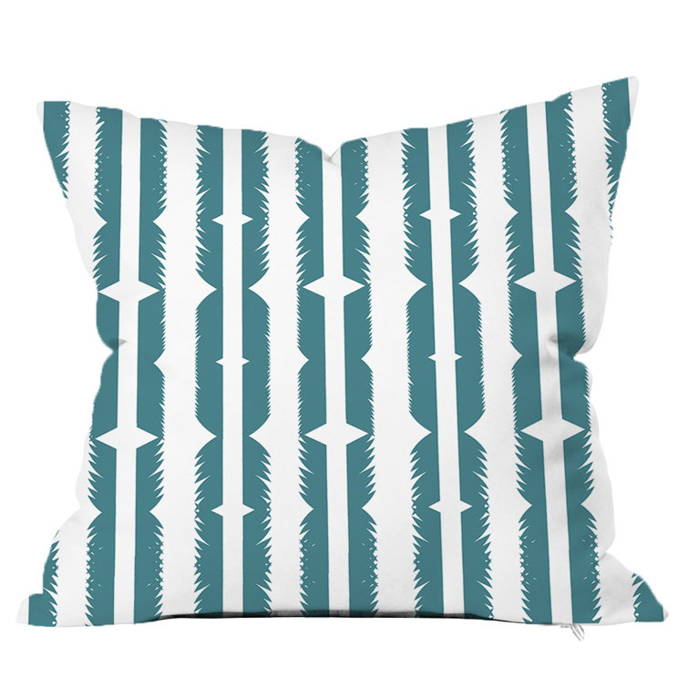 feather print throw pillows
