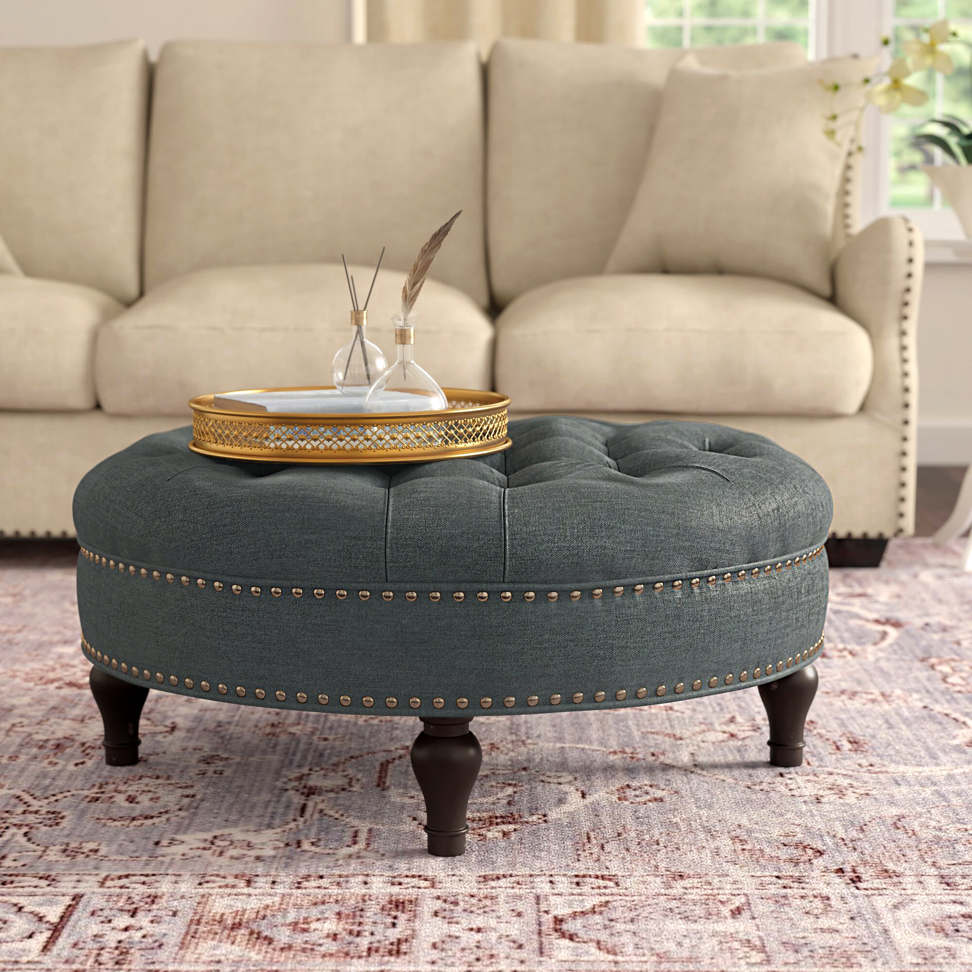 cocktail ottoman target