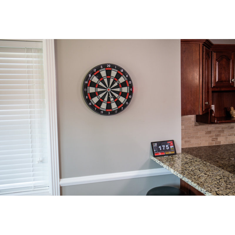 Arachnid Smart Electronic Dartboard And Cabinet Set With Darts