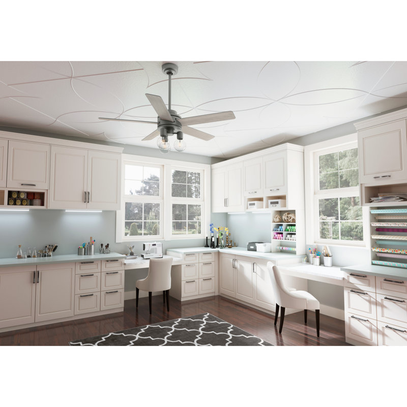 Hunter Fan 52 Hardwick 5 Blade Standard Ceiling Fan With Remote