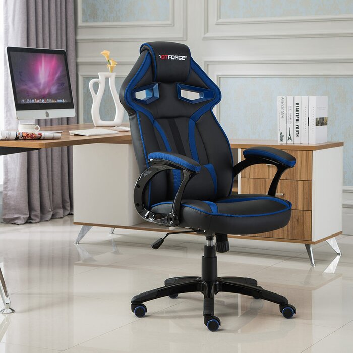 Brayden Studio Fong Manufactured Wood Gaming Chair ...