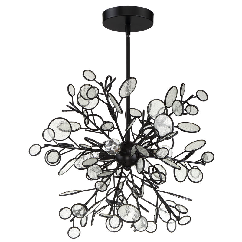 Ivy Bronx Norvell 4 Light Unique Statement Sphere Chandelier