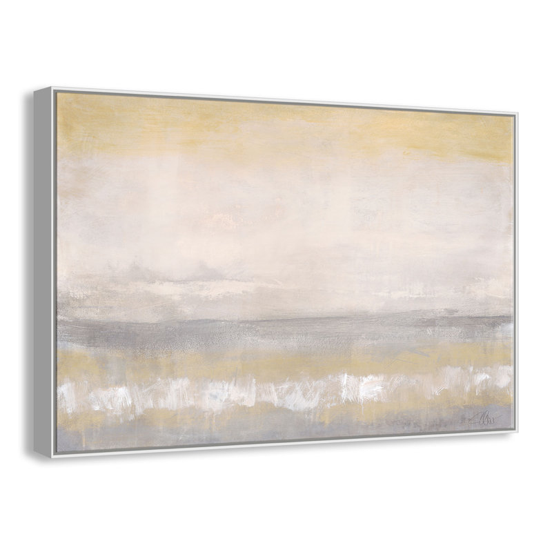 Casafinearts Morning Calm 2 Floater Frame Painting Print On Canvas Wayfair