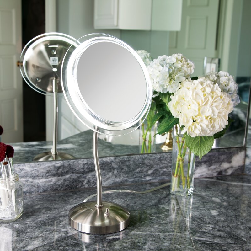 Zadro Makeup Mirror With Surround Light Reviews Wayfair