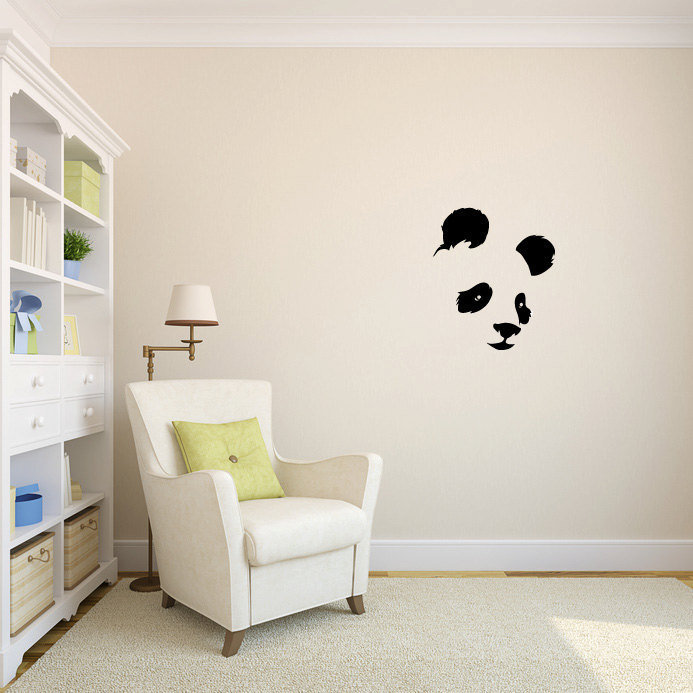 Zoomie Kids Idabel Panda Bear Face Wall Decal Wayfair Idabel Panda Bear Face Wall Decal