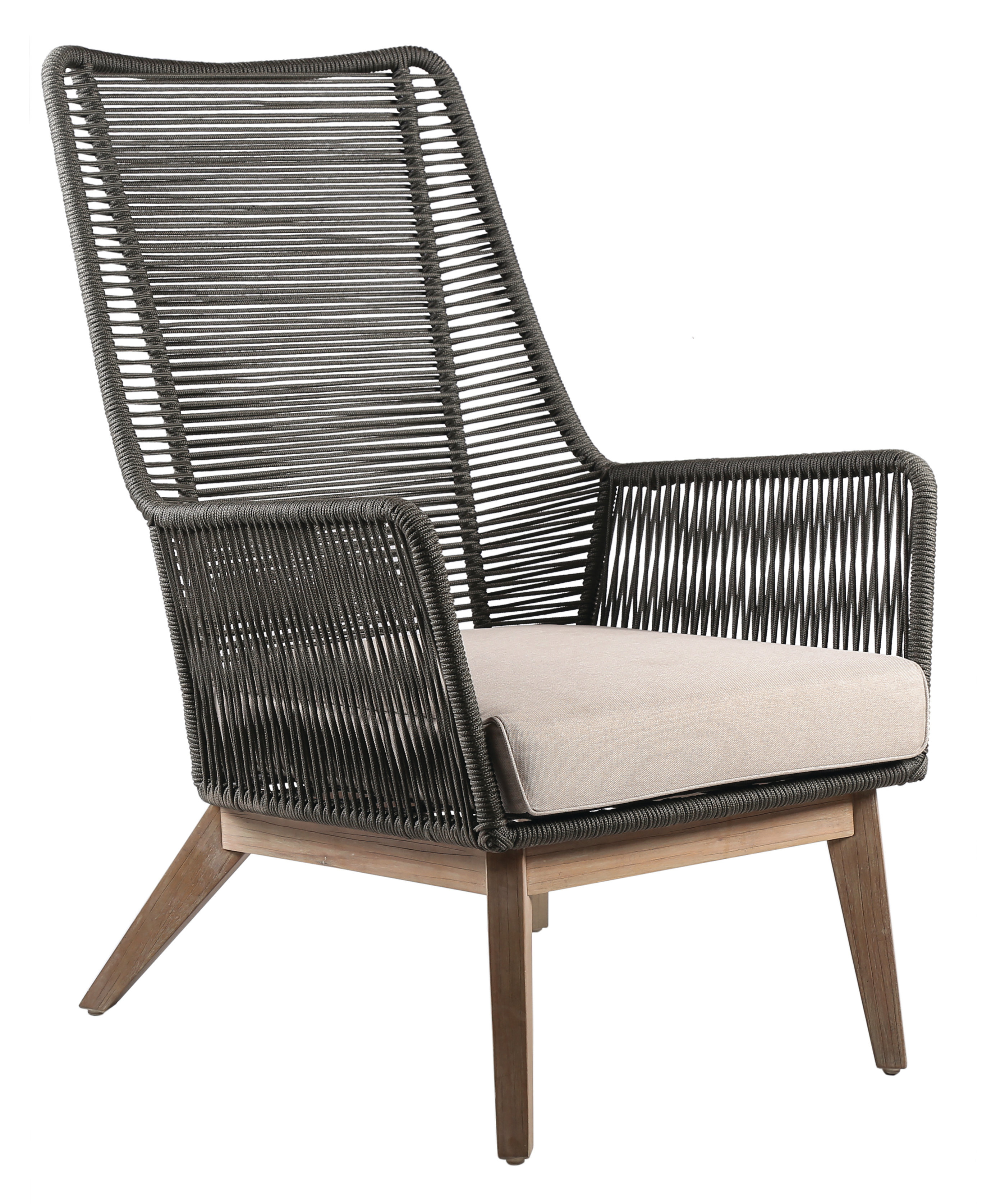 rope patio set on Seasonalliving Explorer Patio Chair With Cushions Wayfair