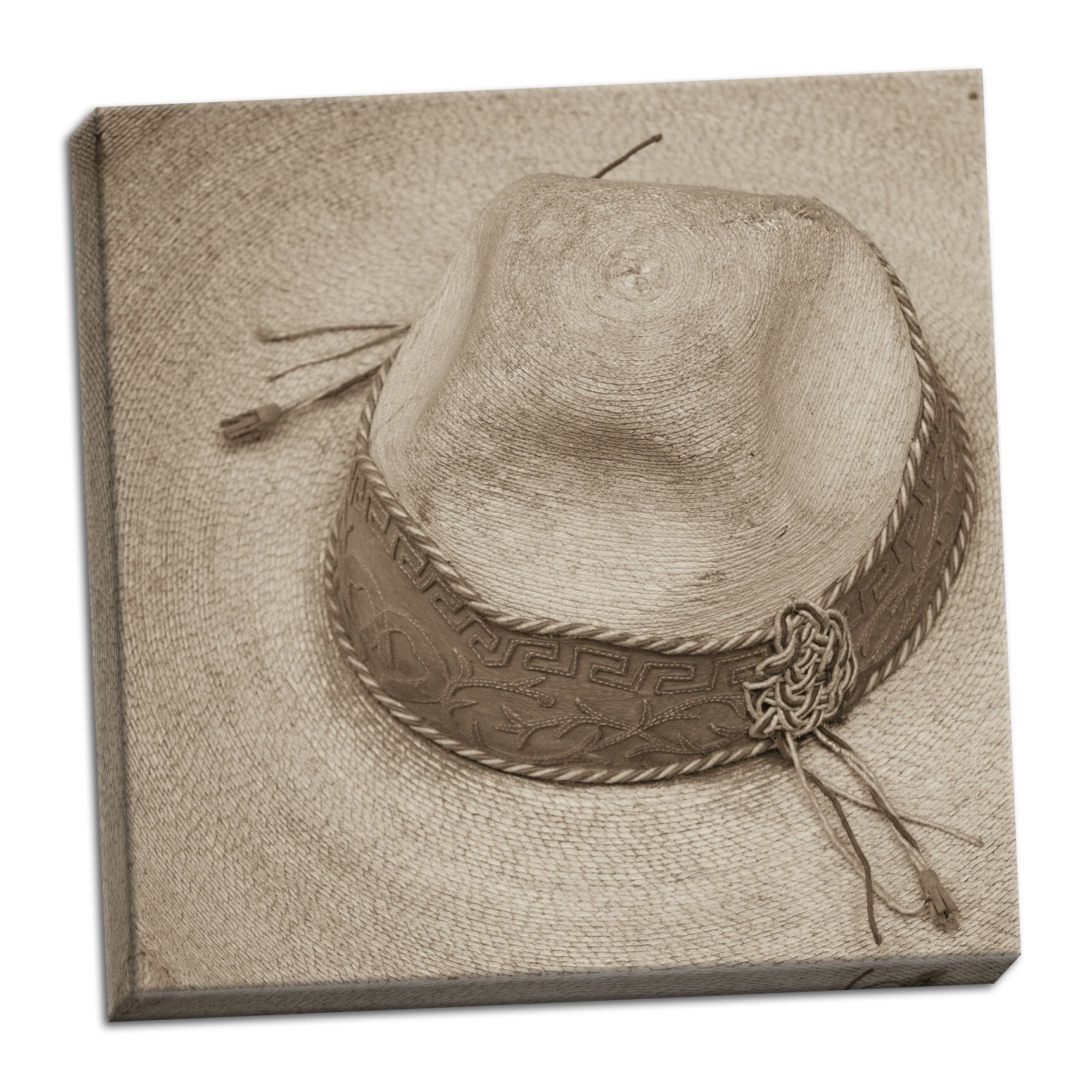 canvas cowboy hat