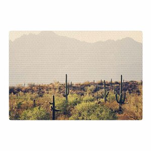 Sylvia Coomes Desert Landscape 5 Photography Brown/Green Area Rug