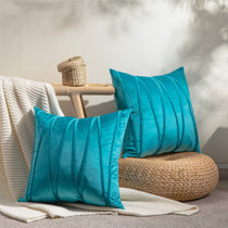 wayfair pillows teal