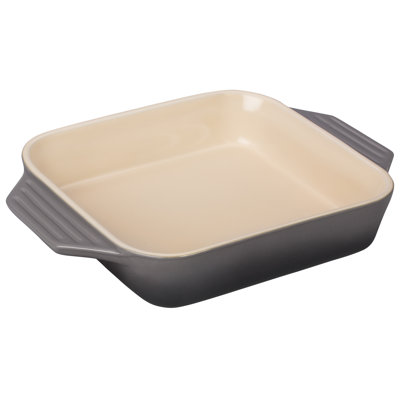 Le Creuset Stoneware Square Dish Le Creuset Color Oyster