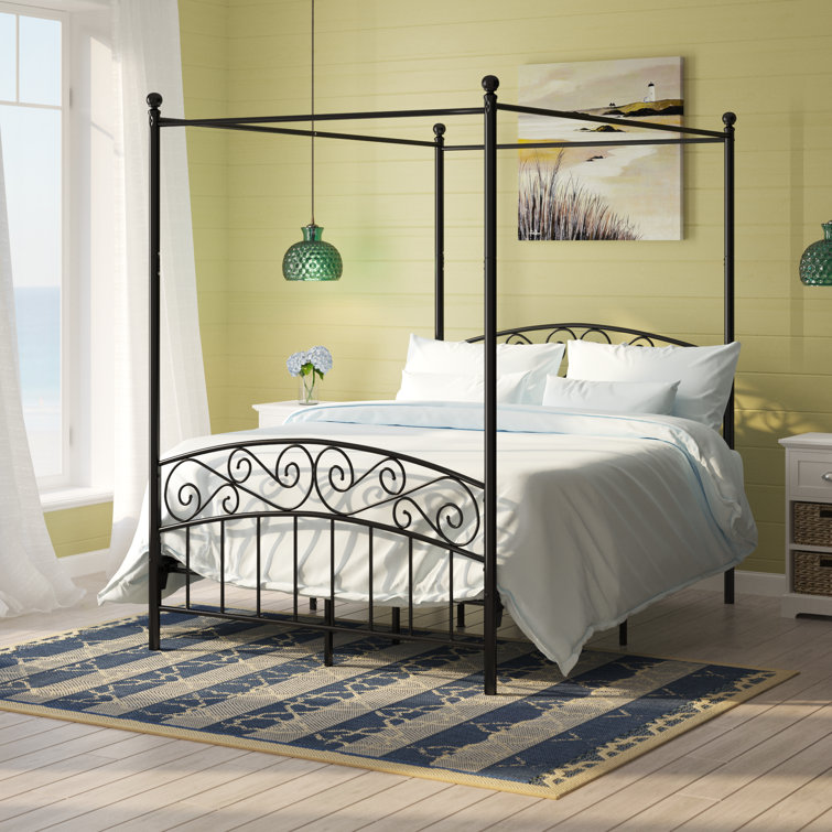 Red Barrel Studio Flinn Canopy Bed Reviews Wayfair