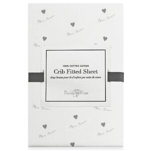 Mon Coeur Fitted Crib Sheet