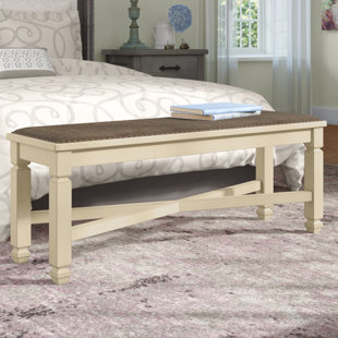Go to store & view more images Lark Manor Alsace Wood Bench
