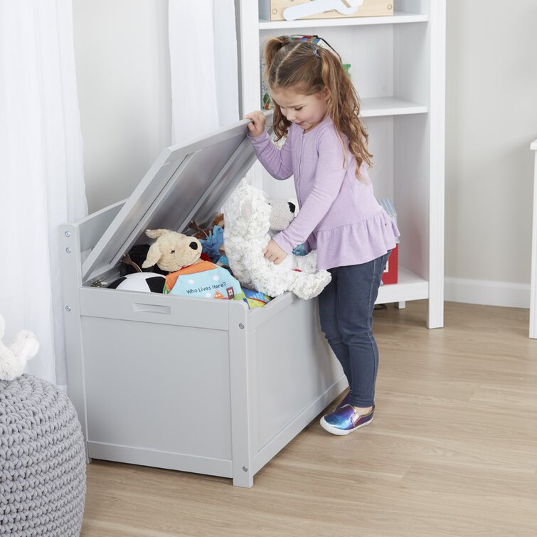 melissa & doug wooden toy chest