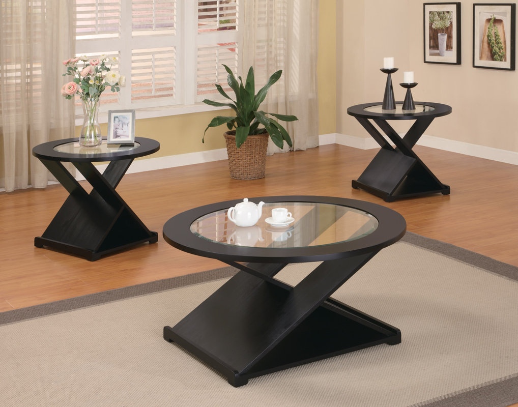 Wildon Home ® Amalga 3 Piece Coffee Table Set & Reviews | Wayfair Wildon Home ® Amalga 3 Piece Coffee Table Set & Reviews | Wayfair