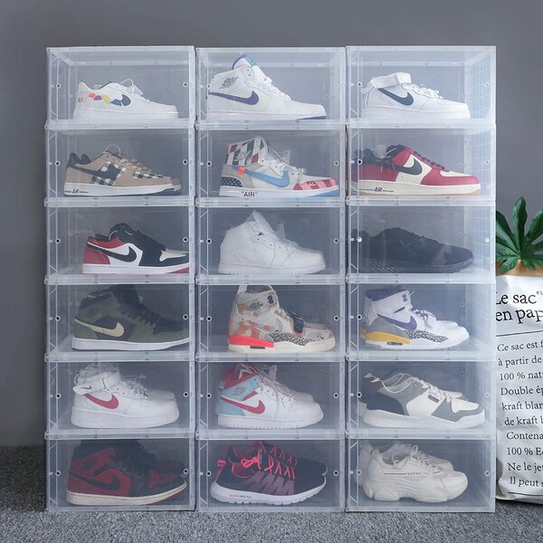 stackable shoe boxes