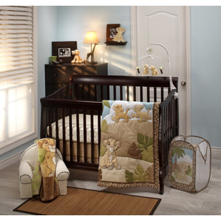 Disney Crib Bedding Sets You Ll Love Wayfair Lion King Urban Jungle Piece Crib Bedding Set By Disney