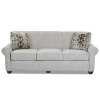 Wayfair Custom Upholstery Sarah 77 Square Arm Sofa With Reversible Cushions Reviews Wayfair