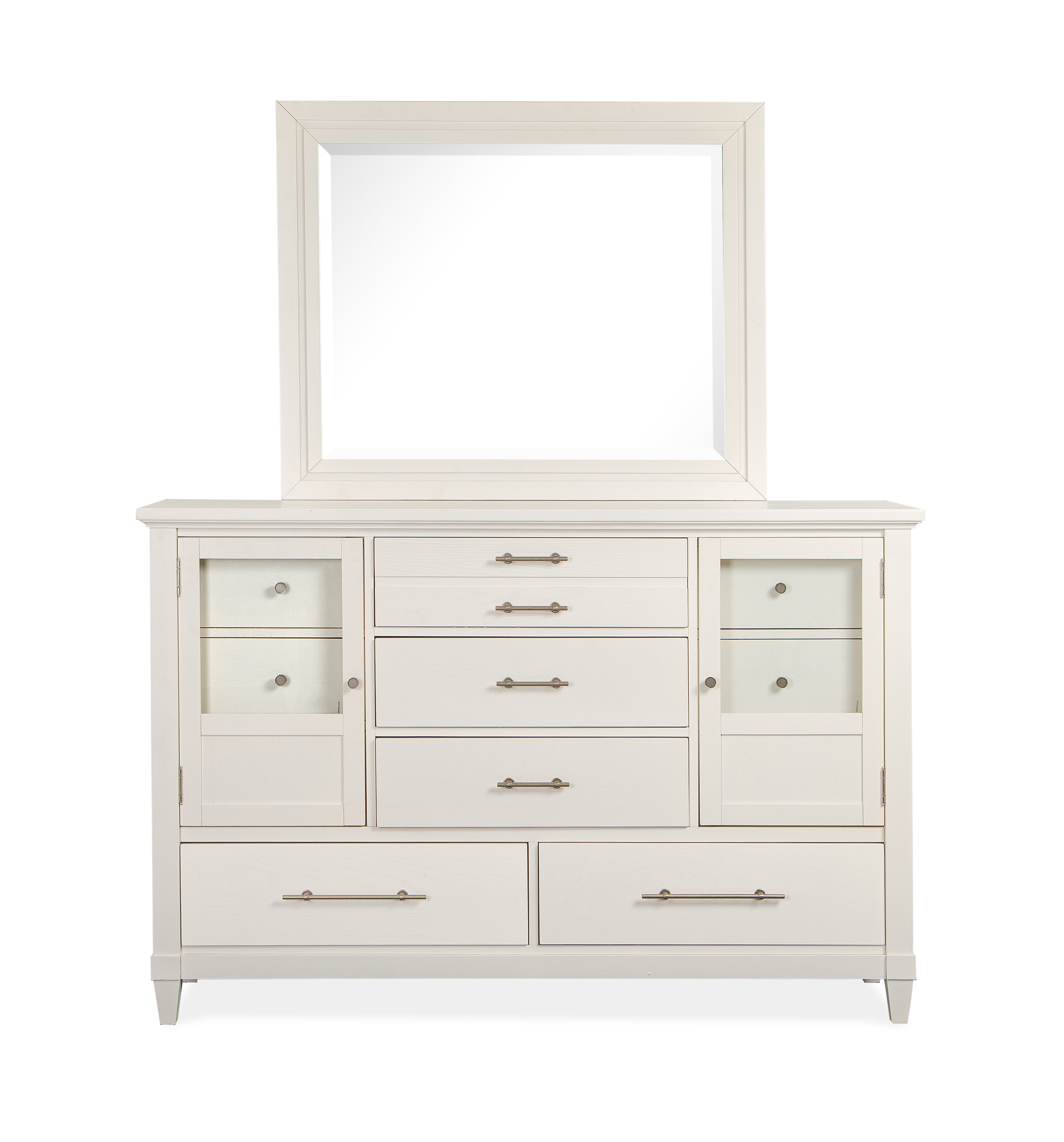 Magnussen Lola Bay 5 Drawer Combo Dresser With Mirror Wayfair