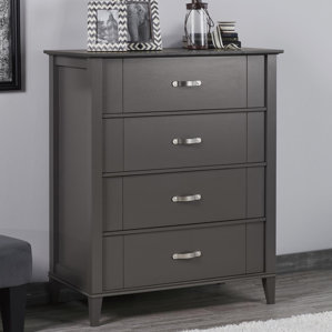 Myles 4 Drawer Dresser by Charlton Home