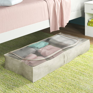 under cot storage grey