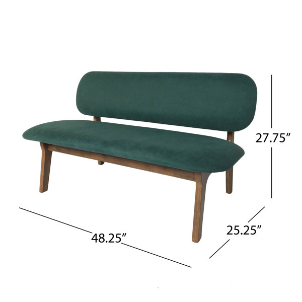 Sprogs Vinyl Soft Seating Curved Stool//Bench SPG-1019SD-A 12 H Sand