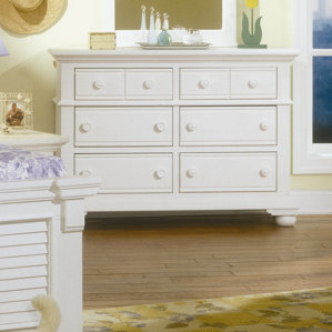 Colgett Double 6 Drawer Dresser by Rosecliff Heights