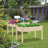 Raised Garden Beds Elevated Planters You Ll Love In 2021 Wayfair It's half container photo courtesy of gardener's supply company. raised garden beds elevated planters