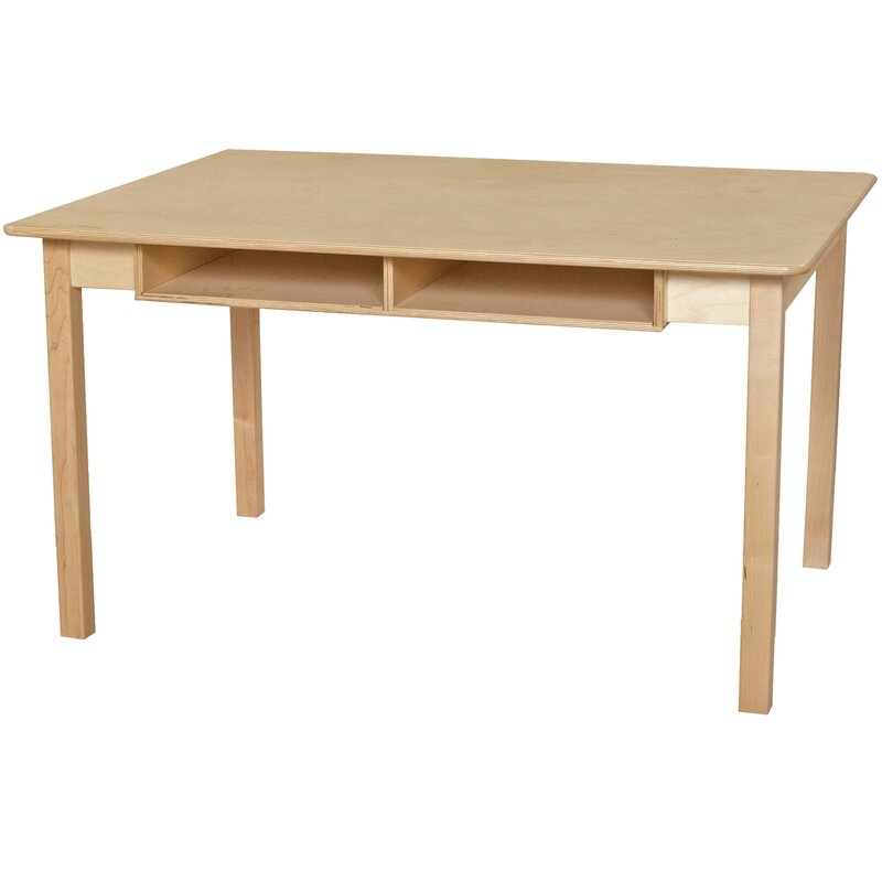 Wood Designs Manufactured Wood 17 Adjustable Height Multi Student Desk Wayfair