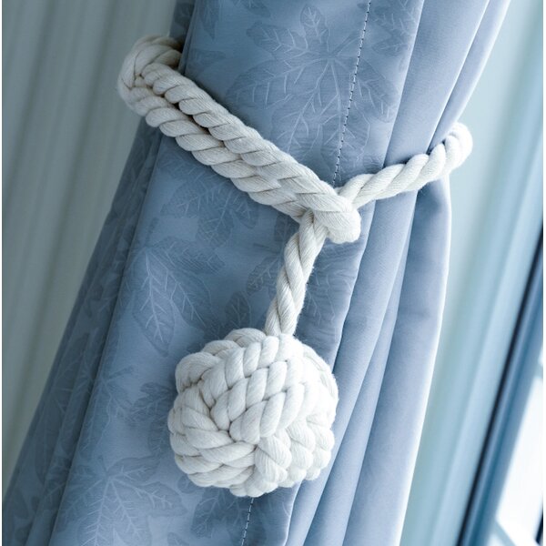 Twisted Metal Window Curtain Tieback Rope Holder Living Room Accessories Newly 