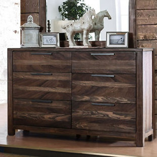 Go to store & view more images Natalie 6 Drawer Double Dresser by A&J Homes Studio