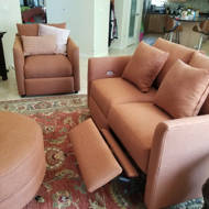 Wayfair Custom Upholstery Georgia Reclining 61 Square Arms Loveseat Reviews Wayfair