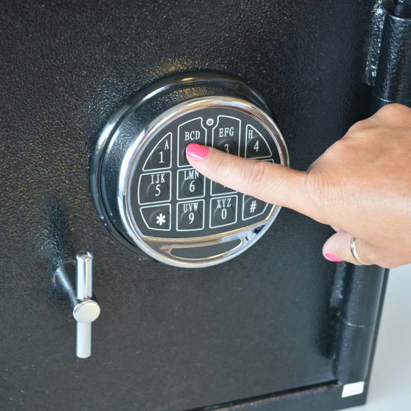 Offex Outdoor Drop Depository Safe With Electronic Lock Wayfair