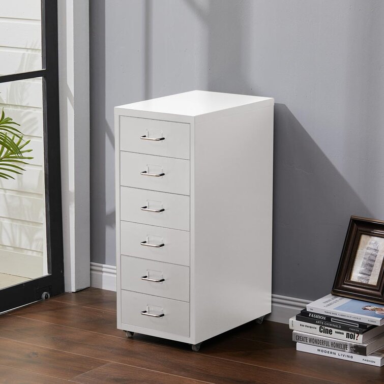 17 Stories Eulys 6 Drawer Filing Cabinet | Wayfair.ie