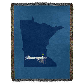 Highland Dunes Mannford Sea Bed Throw Wayfair