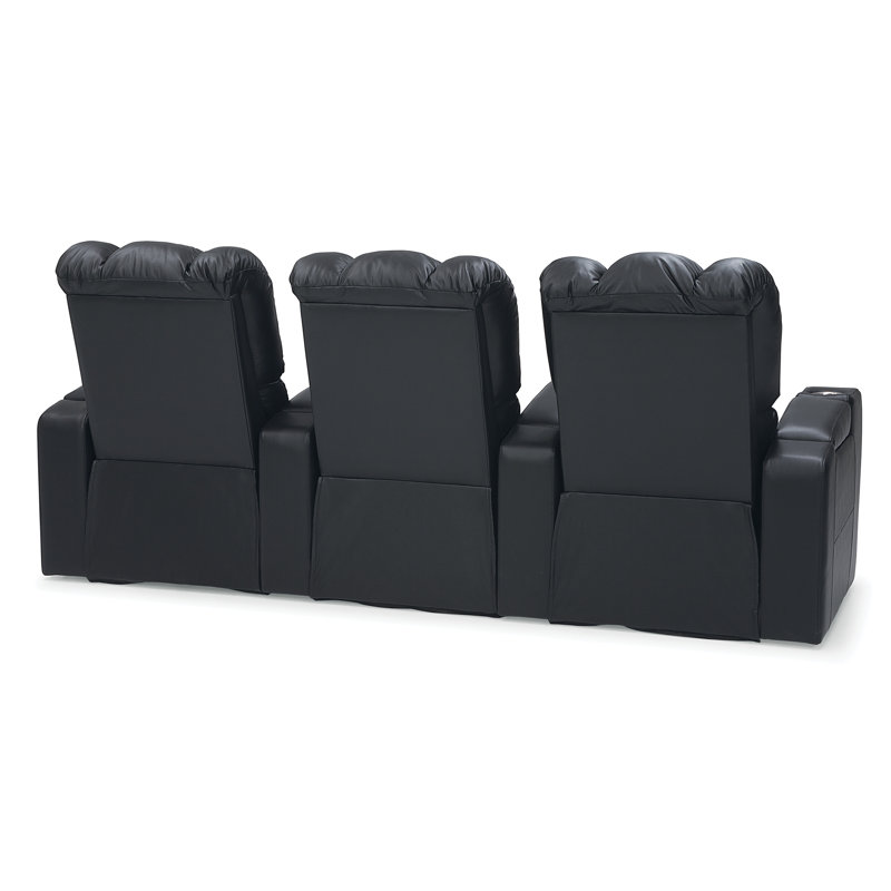 Palliser Furniture Channel Leather Home Theatre Sofa Wayfair Ca Channel Leather Home Theatre Sofa